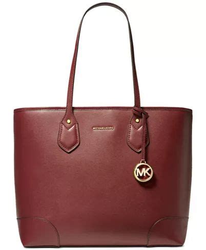 michael kors saylor tote macy's|michael kors leather tote.